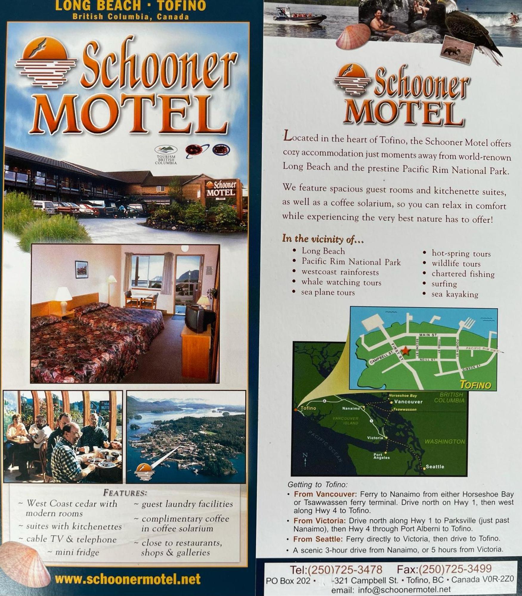 Schooner Motel Tofino Ngoại thất bức ảnh